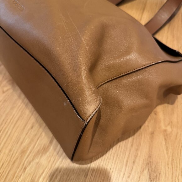 Authentic Prada Camel leather handbag - Picture 12 of 15